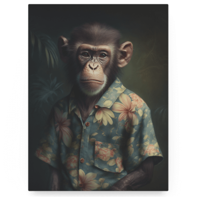 Furry Fashionistas233_Chimp on Vacation_Floater