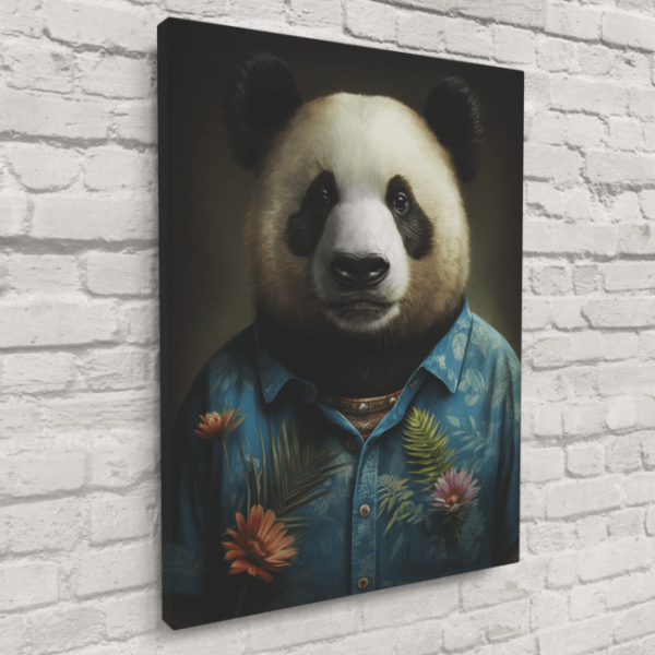 Furry Fashionistas234_Bamboo Bandit_Canvas