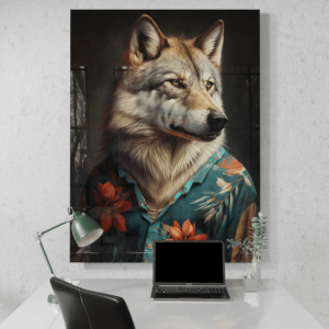 Furry Fashionistas237_Wolf-cation_Desk