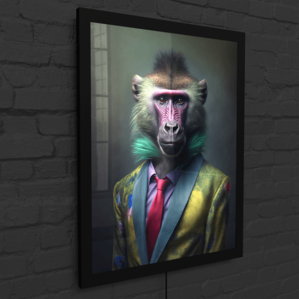 Furry Fashionistas46_Business Coach_LED_Snap_Frame