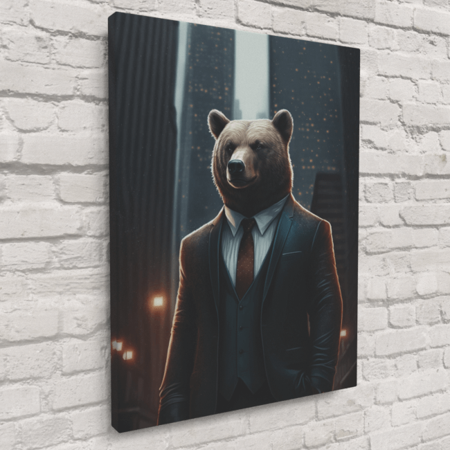 Furry Fashionistas4_Beary Bold_Canvas