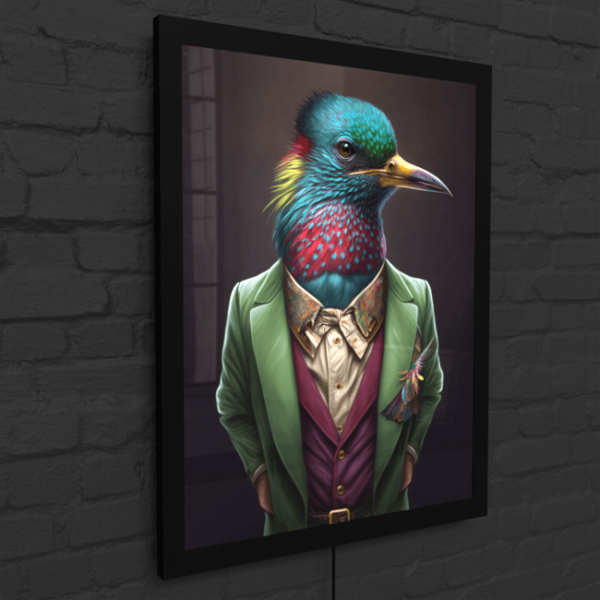 Furry Fashionistas52_Birdie_LED_Snap_Frame