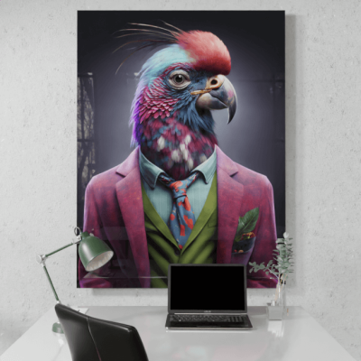 Furry Fashionistas53_Feathered Friend_Desk