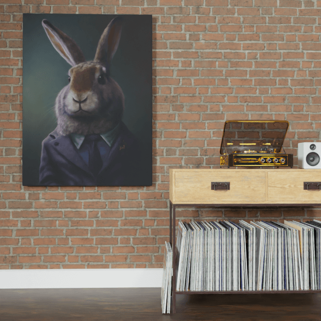 Furry Fashionistas66_Bunny Buddy_Brick_wall