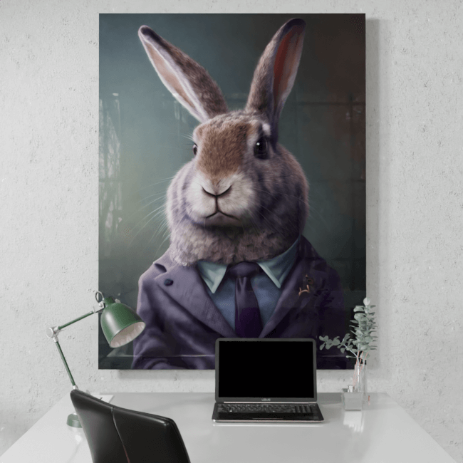 Furry Fashionistas66_Bunny Buddy_Desk