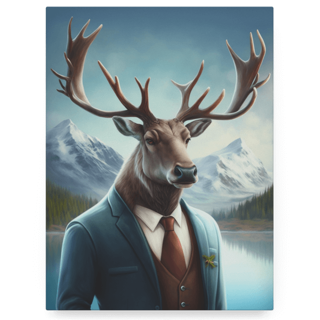 Majestic Moose - Acrylic Prints, Photos Prints on Metal and Canvas