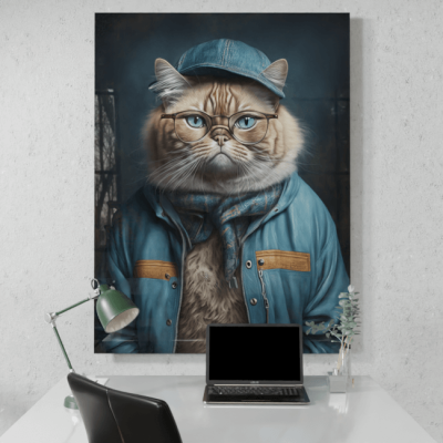 Furry Fashionistas70_Curious Cat_Desk