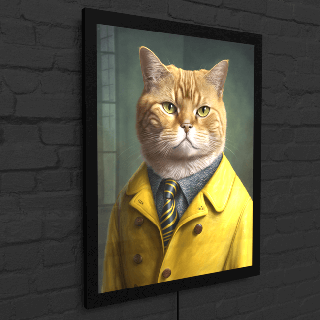 Furry Fashionistas72_Charming Chat_LED_Snap_Frame