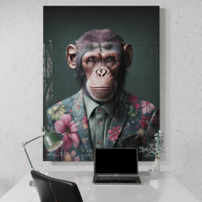 Furry Fashionistas76_Monkey Man_Desk
