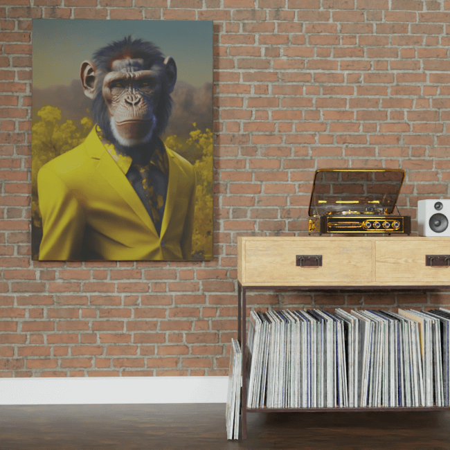 Furry Fashionistas82_Inspired Ape_Brick_wall