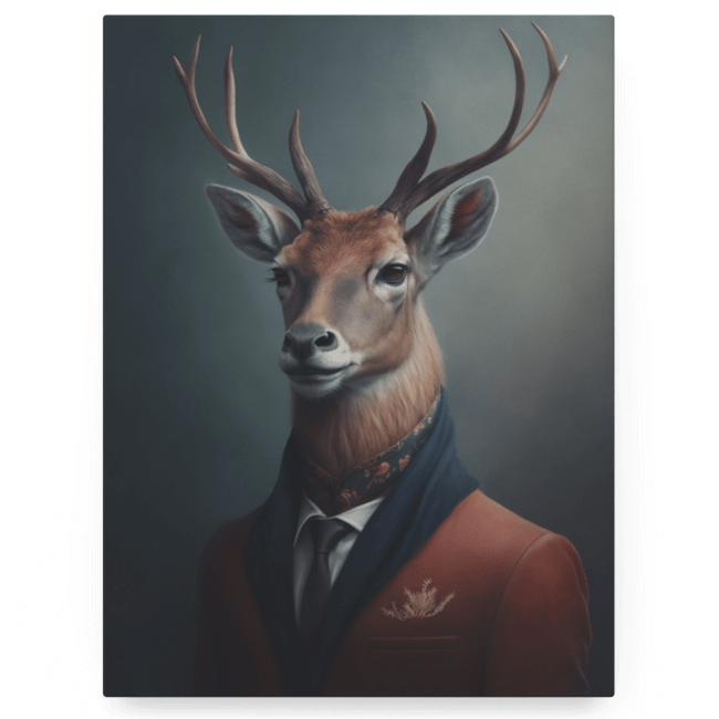 Radiant Reindeer Acrylic Prints, Photos Prints on Metal and Canvas