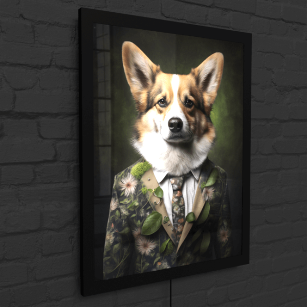 Furry Fashionistas91_Adorable Andy_LED_Snap_Frame