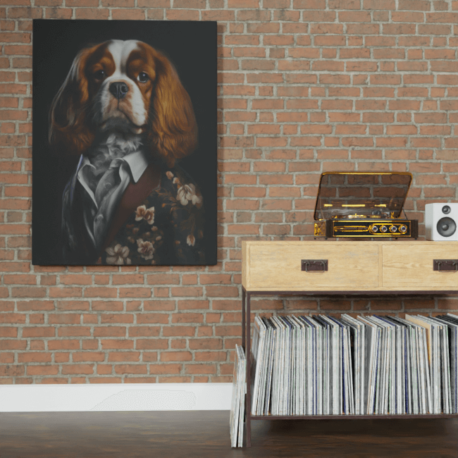 Furry Fashionistas92_Canine Cutie_Brick_wall