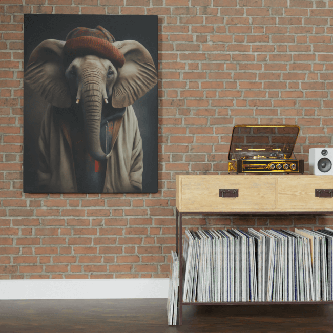 Furry Fashionistas96_Big Buddy_Brick_wall