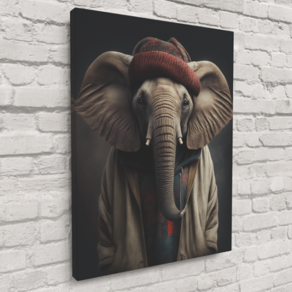 Furry Fashionistas96_Big Buddy_Canvas