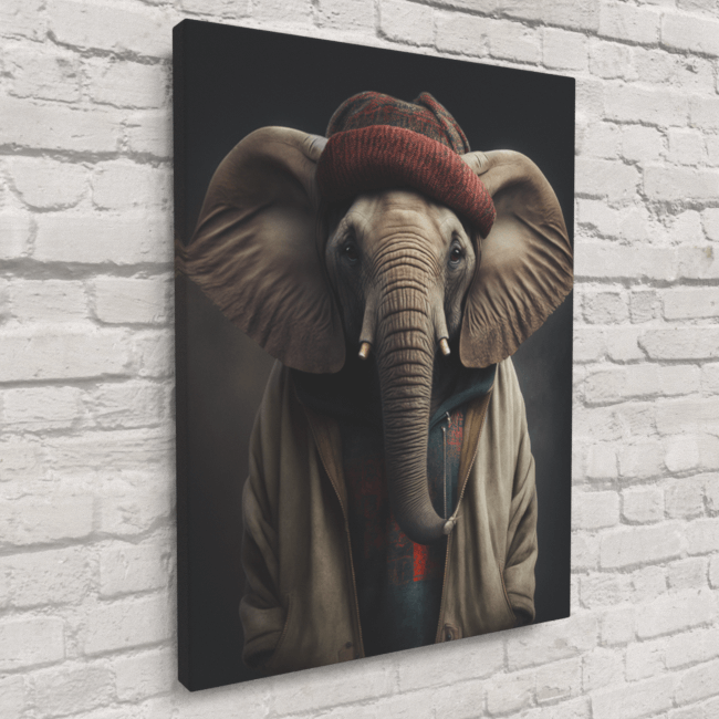 Furry Fashionistas96_Big Buddy_Canvas