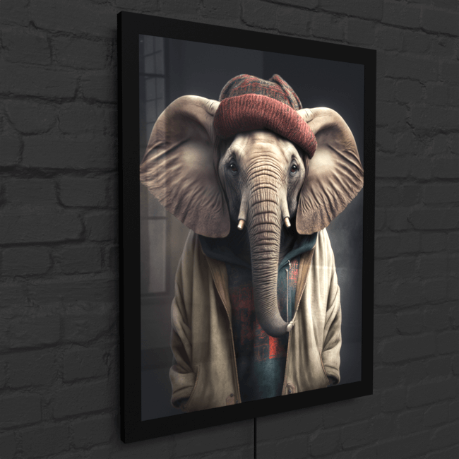 Furry Fashionistas96_Big Buddy_LED_Snap_Frame