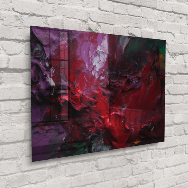 Abstract_Visions_Chaos in Splendid Colors_Acrylic_Mockup