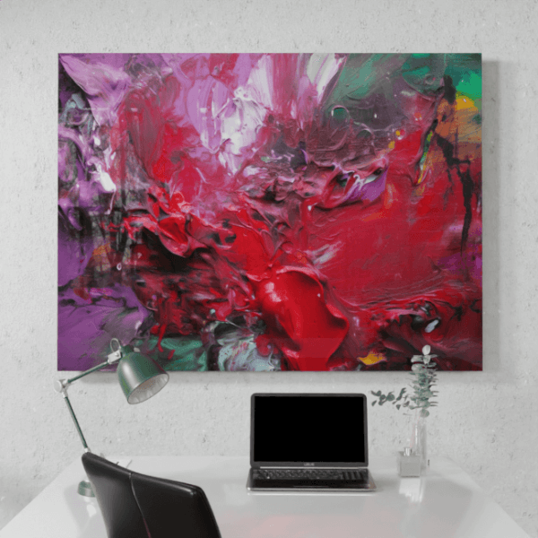 Abstract_Visions_Chaos in Splendid Colors_Desk_Mockup