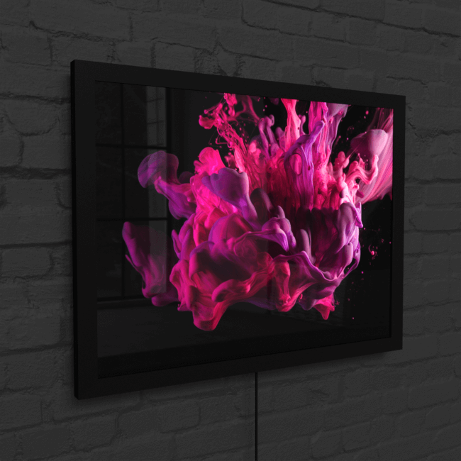 Abstract_Visions_Crimson Fusion Unleashed_LED_Snap_Mockup