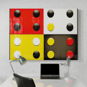 Abstract_Visions_Dancing Shadows of Eternity_Desk_Mockup