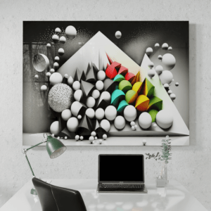 Abstract_Visions_Emerald Veil of Abstract_Desk_Mockup