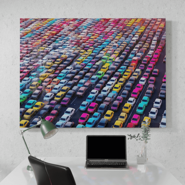 Abstract_Visions_Infinite Flow of Dreams_Desk_Mockup