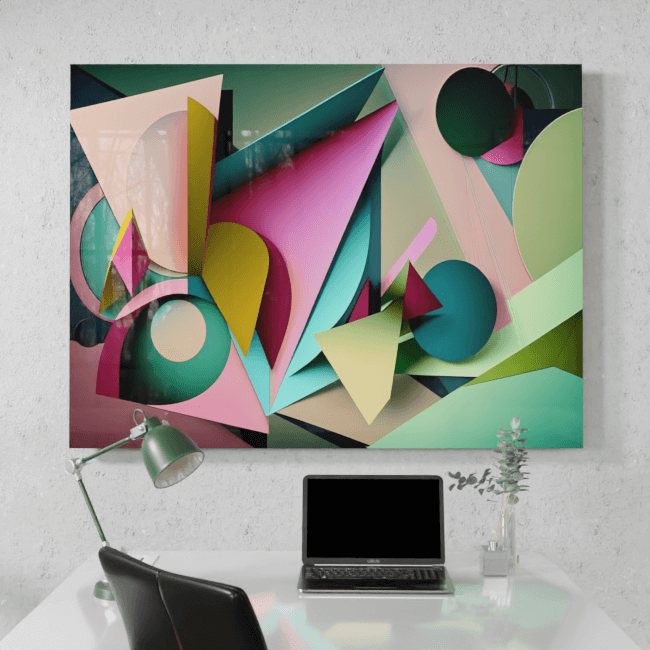 Abstract_Visions_Infinite Labyrinth of Color_Desk_Mockup