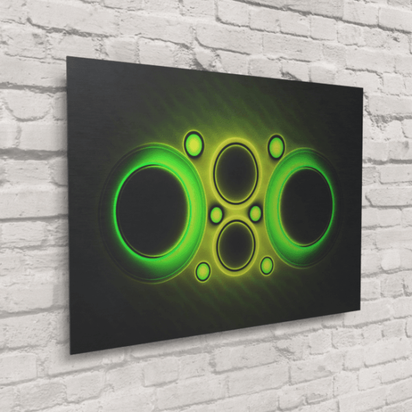 Abstract_Visions_Quantum Radiance Reverie_Brushed_Metal_Mockup