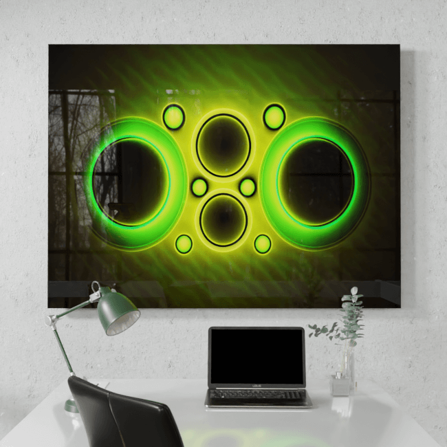 Abstract_Visions_Quantum Radiance Reverie_Desk_Mockup