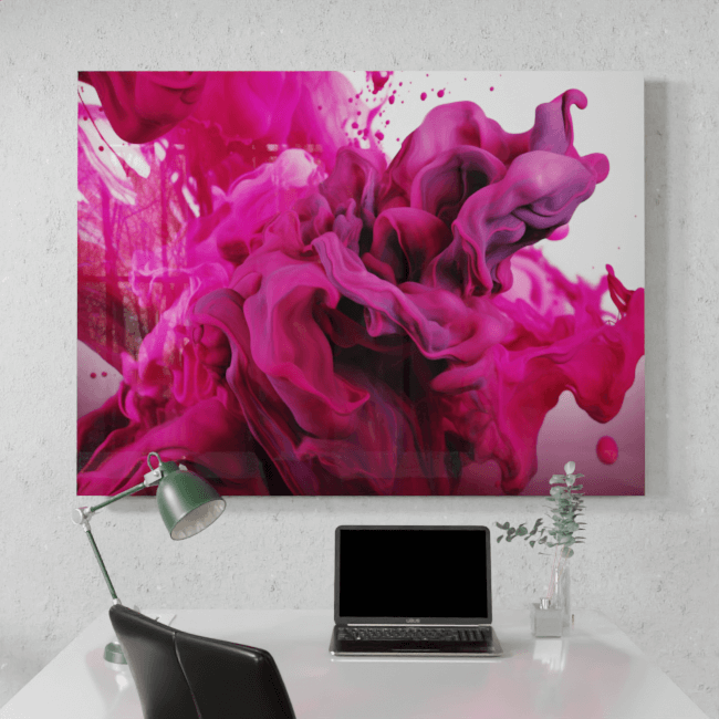 Abstract_Visions_Vibrant Echoes of Transformation_Desk_Mockup