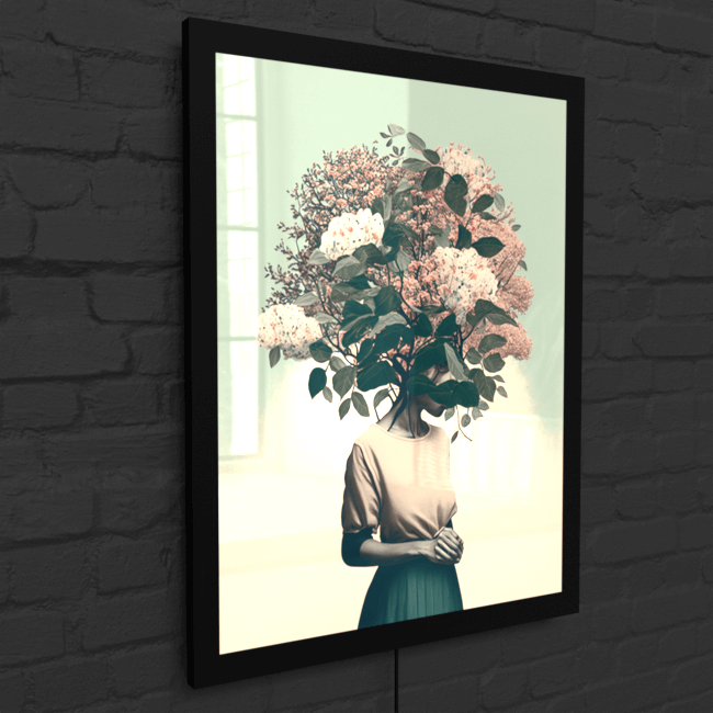 Flower_Heads_Blooming Memories (1)_LED_SnapFrame_Mockup