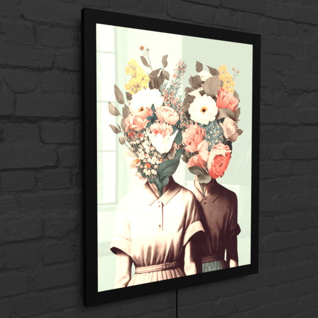 Flower_Heads_Blossom Dreamscape (1)_LED_SnapFrame_Mockup