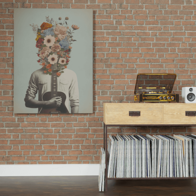 Flower_Heads_Blossom in Time (1)_BrickWall_Mockup