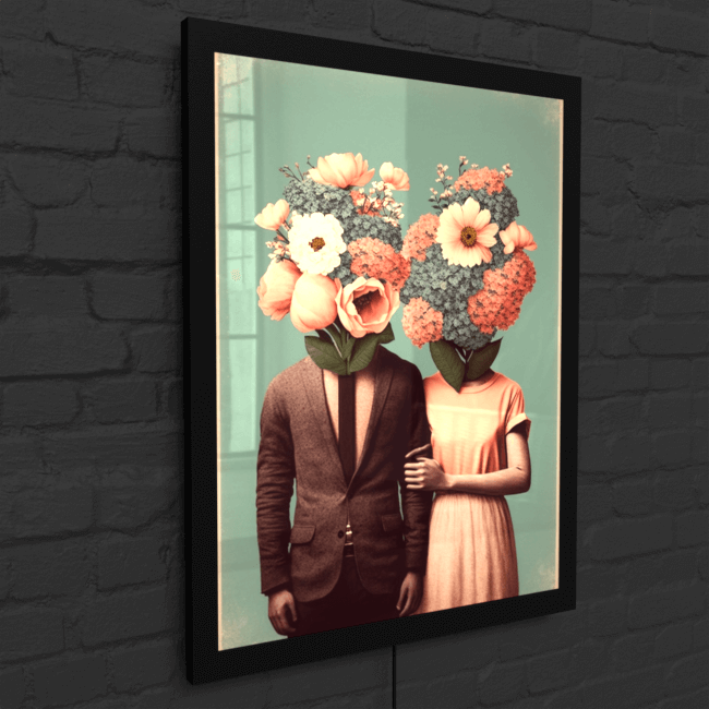 Flower_Heads_Botanical Beauty (1)_LED_SnapFrame_Mockup