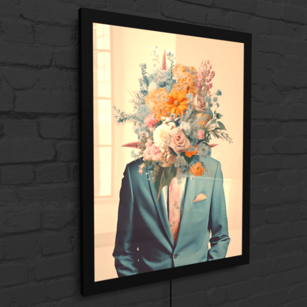 Flower_Heads_Elegant Garden Melodies (1)_LED_SnapFrame_Mockup