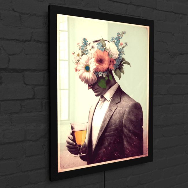 Flower_Heads_Elegant Petal Melody (1)_LED_SnapFrame_Mockup