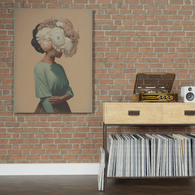 Flower_Heads_Enchanted Garden Waltz (1)_BrickWall_Mockup