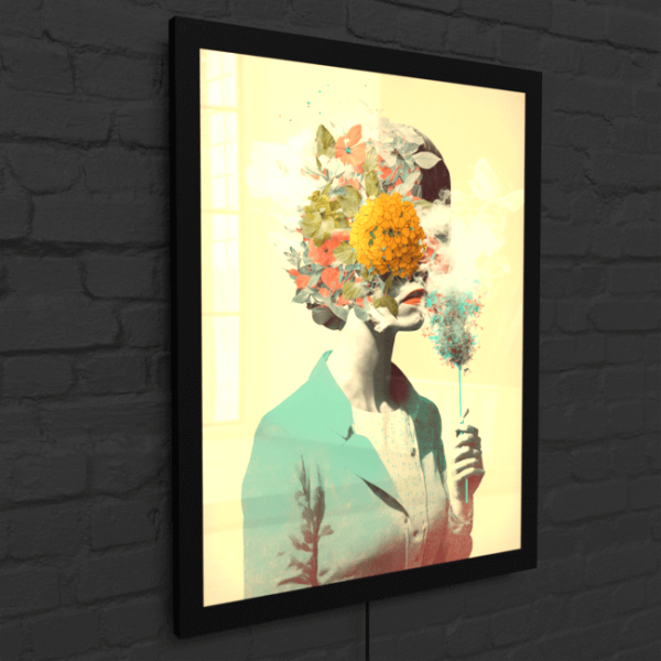 Flower_Heads_Enchanted Garden Waltz (2)_LED_SnapFrame_Mockup