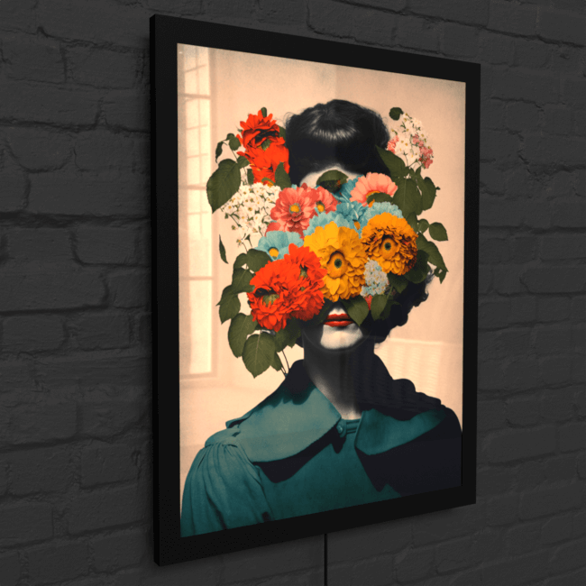 Flower_Heads_Garden Serenades in Bloom (1)_LED_SnapFrame_Mockup