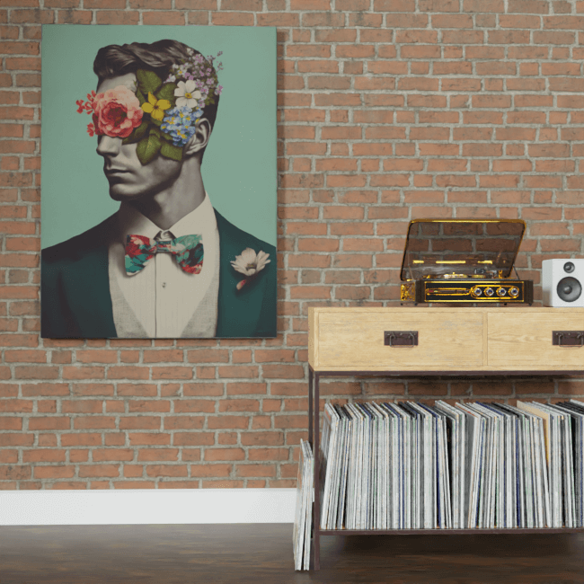 Flower_Heads_Memories in Timeless Bloom (1)_BrickWall_Mockup