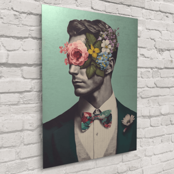 Flower_Heads_Memories in Timeless Bloom (1)_BrushedMetal_Mockup