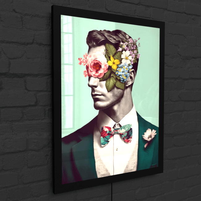 Flower_Heads_Memories in Timeless Bloom (1)_LED_SnapFrame_Mockup