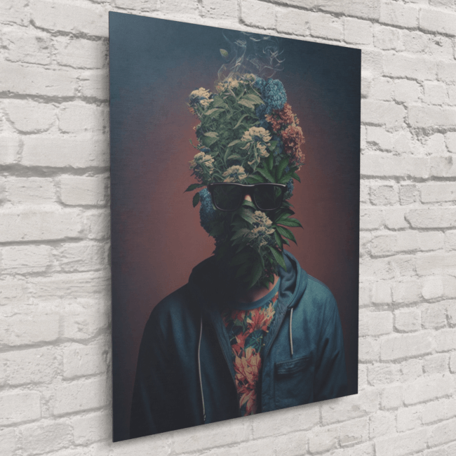 Flower_Heads_Nature's Timeless Echo (1)_BrushedMetal_Mockup