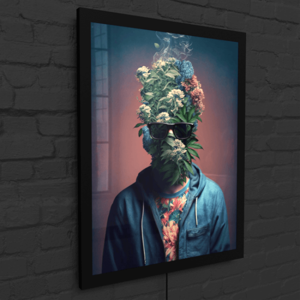 Flower_Heads_Nature's Timeless Echo (1)_LED_SnapFrame_Mockup