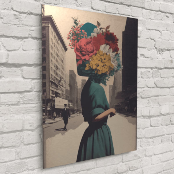 Flower_Heads_Nostalgic Blossom Melodies (1)_BrushedMetal_Mockup