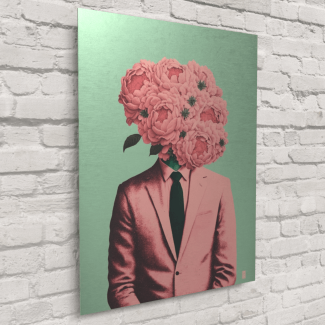 Flower_Heads_Nostalgic Petal Reverie (1)_BrushedMetal_Mockup