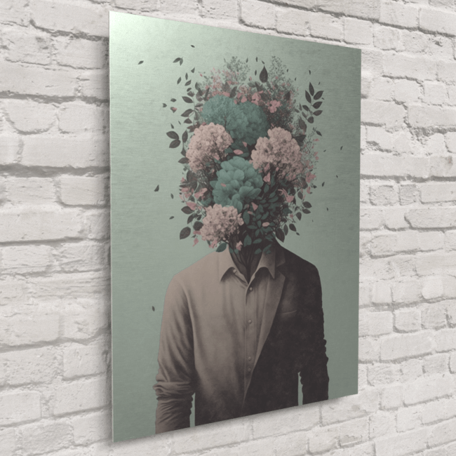 Flower_Heads_Nostalgic Petal Waltz (1)_BrushedMetal_Mockup