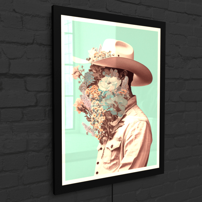 Flower_Heads_Rose-Tinted Reverie (1)_LED_SnapFrame_Mockup