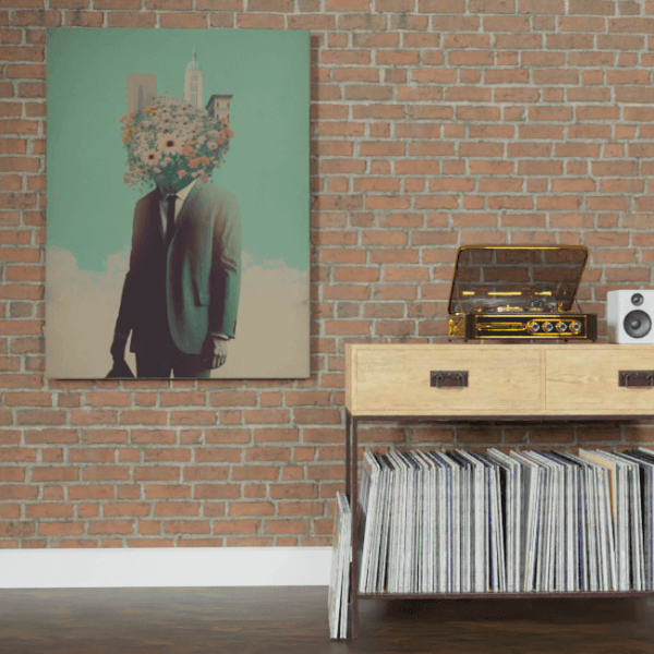 Flower_Heads_Time-Traveling Petal Whispers (1)_BrickWall_Mockup